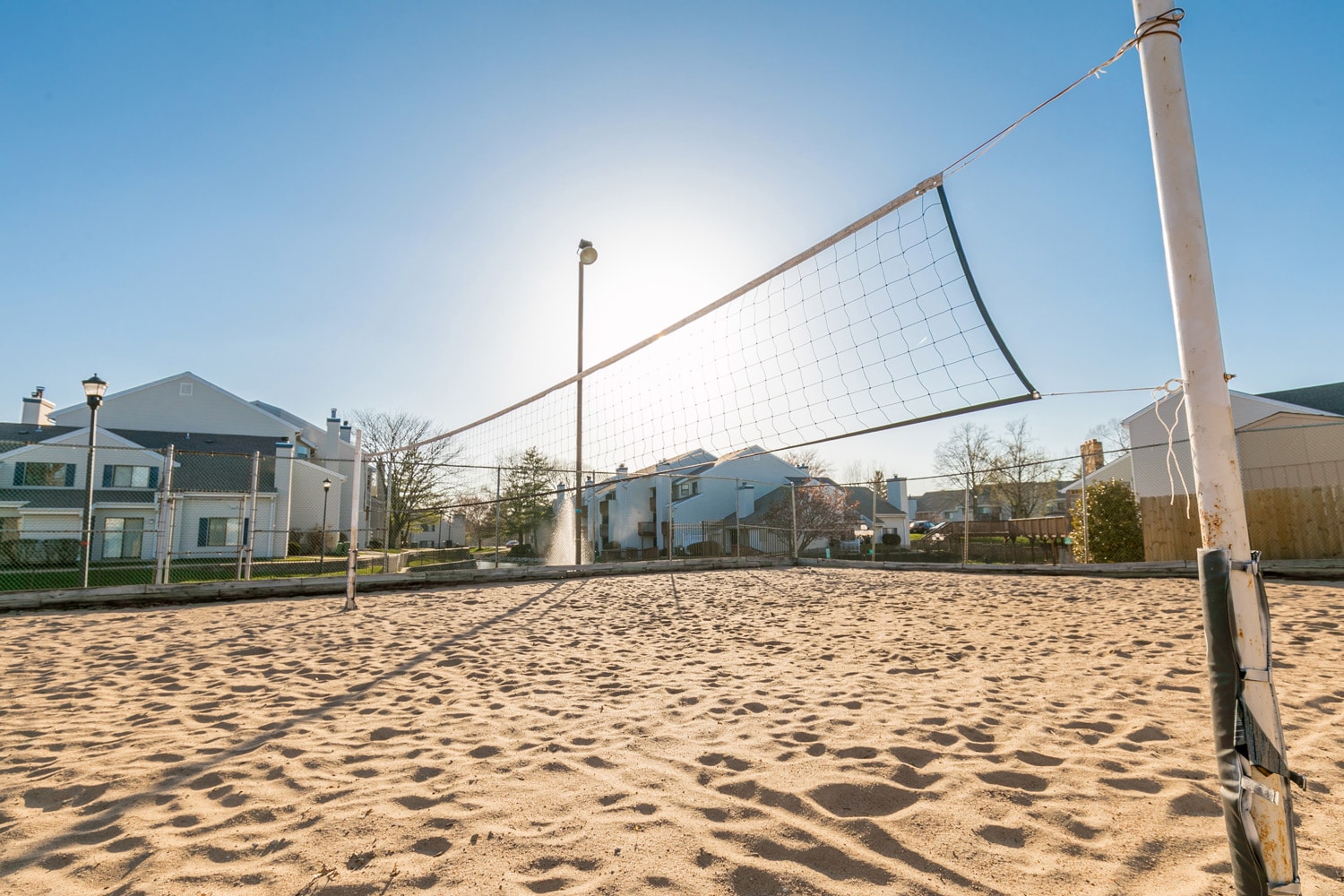 sand volleyball court | villages of bogey hills